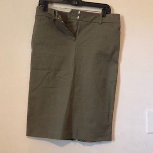 New York and Company Olive Green Skirt!